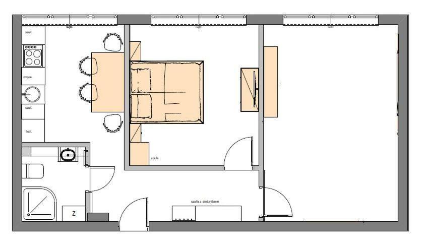 Apartament Dwupokojowy Gdynia Srodmiescie Apartment Exterior foto